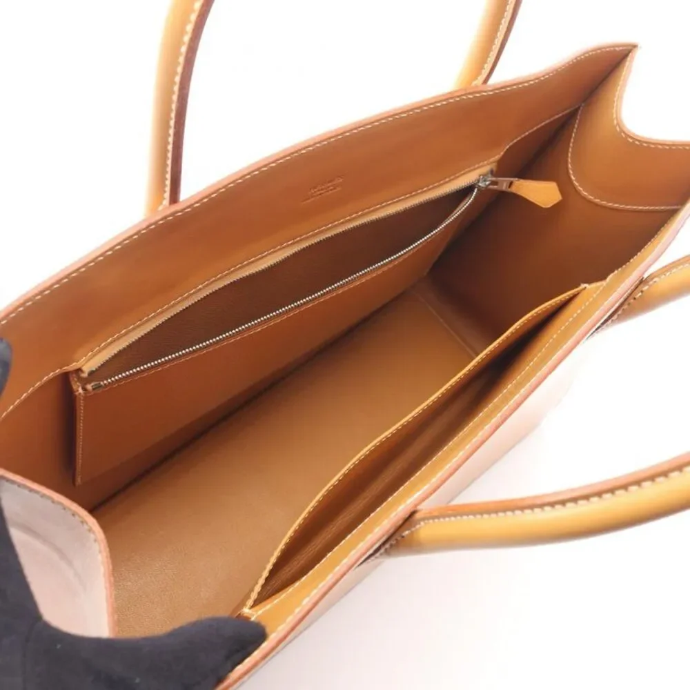 Hermes Whitebus GM calf tote bag